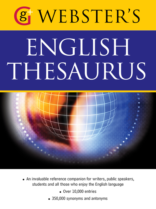 Title details for Webster's American English Thesaurus by Betty Kirkpatrick - Available